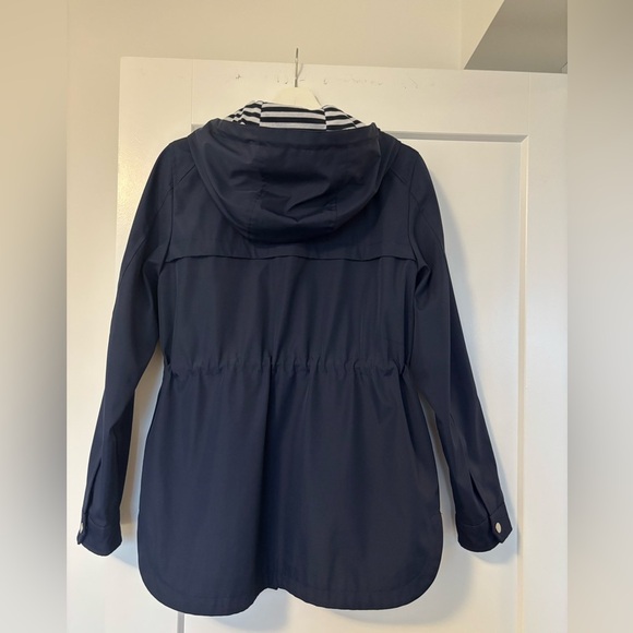 Women’s Weatherproof Navy Hooded Jacket - Picture 5 of 8